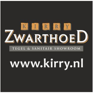 Tegelshowroom Zwarthoed Kirry logo