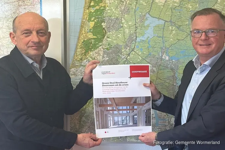 Wormerland ondertekent GreenDeal Houtbouw