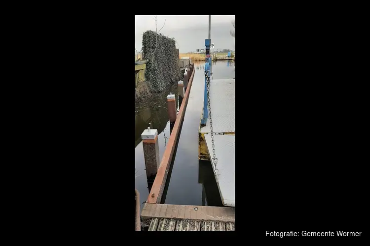 Zelfbedieningspontje Oostknollendam weer in gebruik