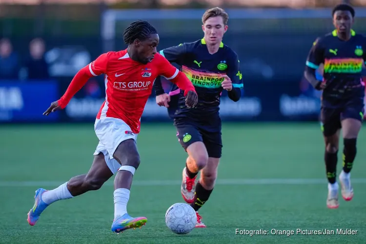 Jong AZ en Jong PSV komen remise overeen