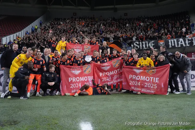 FC Volendam terug in Eredivisie na nipte winst op Jong AZ