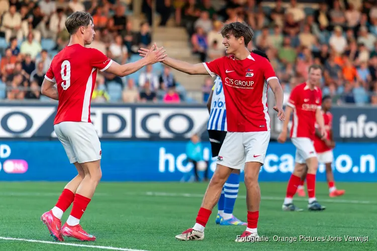 Jong AZ zegeviert bij FC Eindhoven