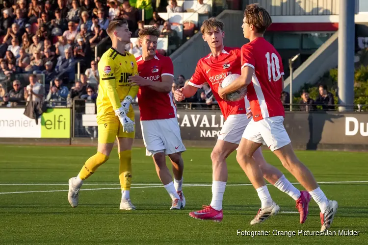 Jong AZ sluit seizoen af met winst op Excelsior