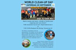 20 september World clean-up day