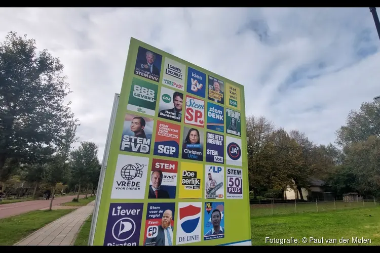 Tweede Kamerverkiezingen op woensdag 29 oktober