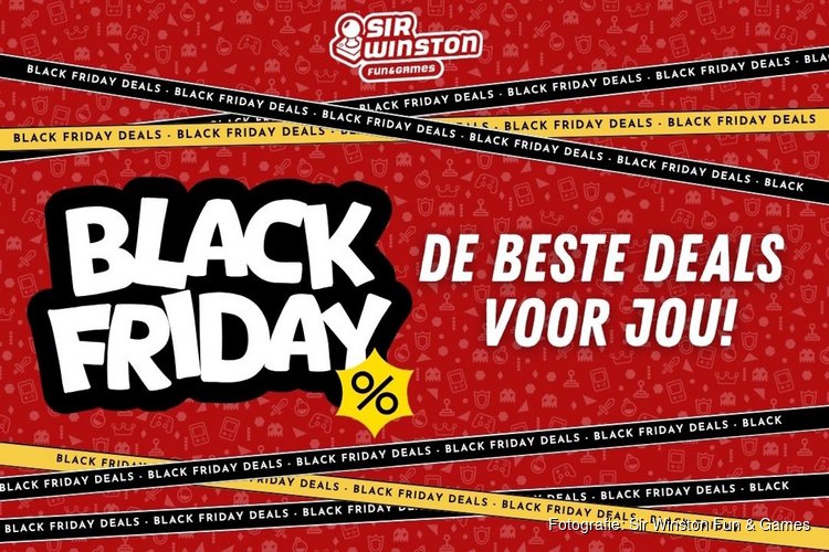 Black Friday bij Sir Winston Fun & Games: De beste deals voor jou!