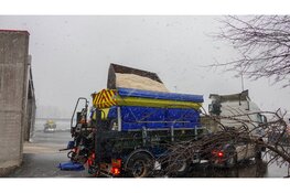 Strooiwagens van Rijkswaterstaat maken zich klaar voor sneeuwval