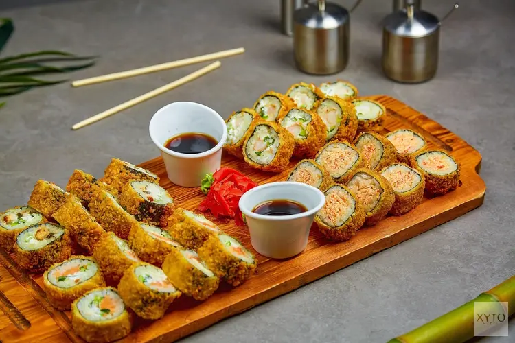 Sushi eten in Wormer