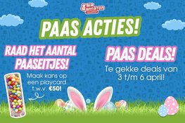 Beleef een onvergetelijk Pasen bij Sir Winston Fun & Games!