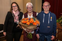 Uitreiking koninklijke onderscheiding aan de heer Aad Merks
