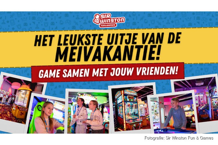 Vier een onvergetelijke meivakantie bij Sir Winston Fun & Games!
