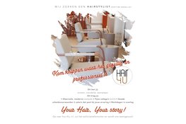 Vacature: Hairstylist gezocht bij Hair 4U