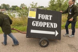 Fort bij Spijkerboor open in mei en juni