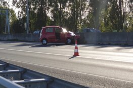 Veel vertraging op A7 door ongelukken in beide richtingen