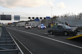 Ongeluk vlak voor Knooppunt Zaandam