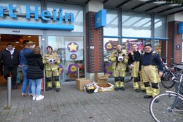 Brandweer Wormerveer in actie voor de voedselbank