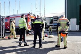 Gewonde door brand op zeilschip