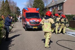 Brand in meterkast in woning Jisp