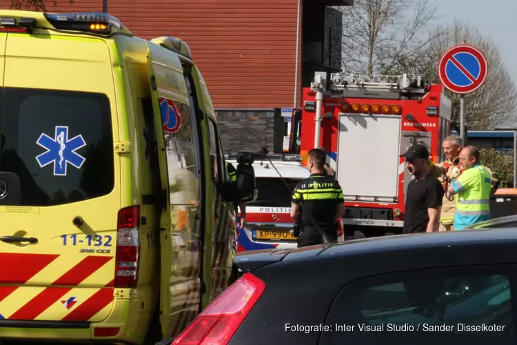 Brand in keuken woning Wormer