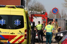Brand in keuken woning Wormer