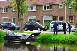 Explosie op boot in Wormerveer