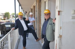 Symbolische start sloop Watermuntstraat