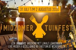 Proef, drink, lach en geniet tijdens het Midzomer Tuinfeest