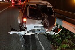 Inhaalactie leidt tot botsing op A7 bij Wijdewormer, twee auto&#39;s total loss