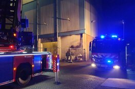 Nachtelijke brand bij fabriek Wormerveer