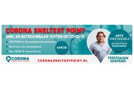 Corona Sneltest Point nu ook in Zaandam