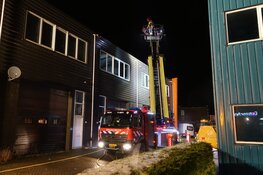 Brand in bedrijfspand Wormerveer