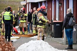 Brandje in woning Wormer