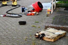Vlam in de pan bij woning Wormer