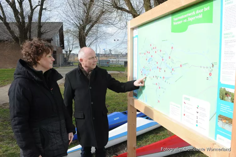 Vernieuwde vaarkaart Wormer- en Jisperveld