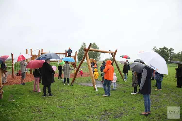 Nieuwe natuurspeelplaats aan de Sternstraat in Wormer