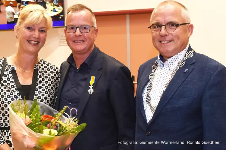 Koninklijke onderscheiding voor de heer R.F.T. (Rolf) van Wanrooij