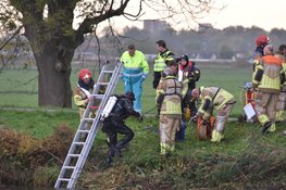 Auto in kanaal aangetroffen bij Wijdewormer