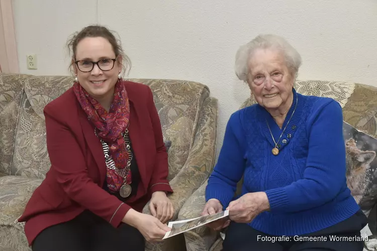 Mevrouw Vlaar-Koster 100 jaar