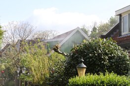 Brand in woning Wormerveer