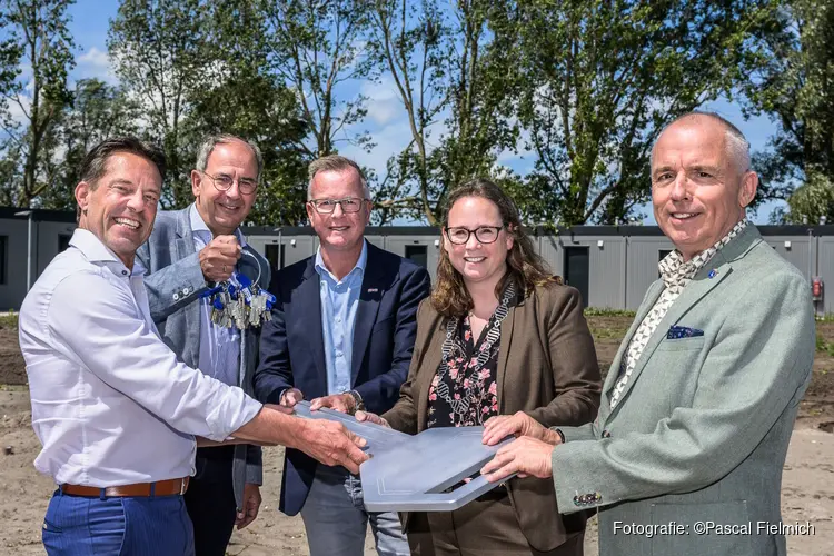 Woonunits opgeleverd voor opvang van Oekraïense vluchtelingen