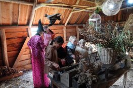 Heksenheisa in en rond de Poelboerderij