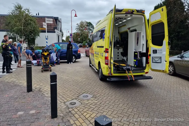 Fietser aangereden op kruising in Wormer